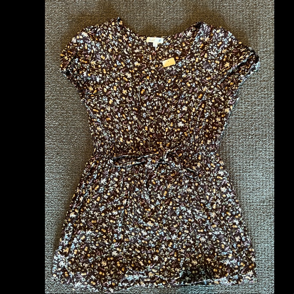 Floral dress with tags